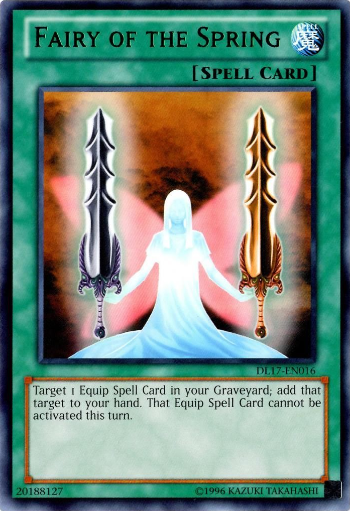 Fairy of the Spring (Green) [DL17-EN016] Rare | Jomio and Rueliete's Cards and Comics