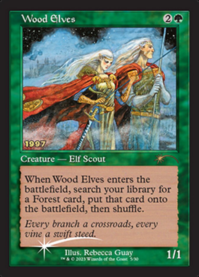 Wood Elves [30th Anniversary Promos] | Jomio and Rueliete's Cards and Comics