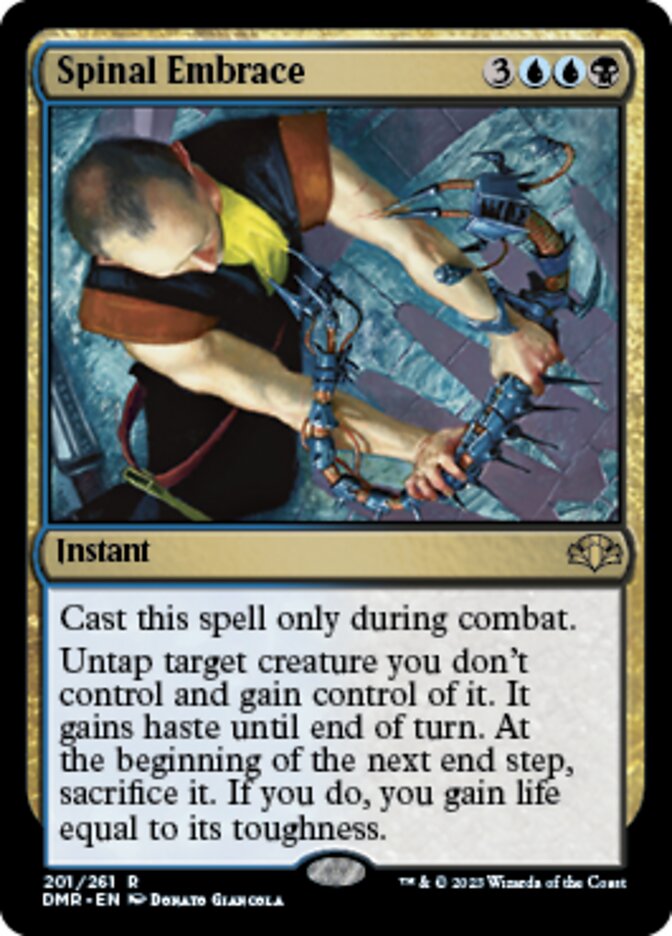 Spinal Embrace [Dominaria Remastered] | Jomio and Rueliete's Cards and Comics