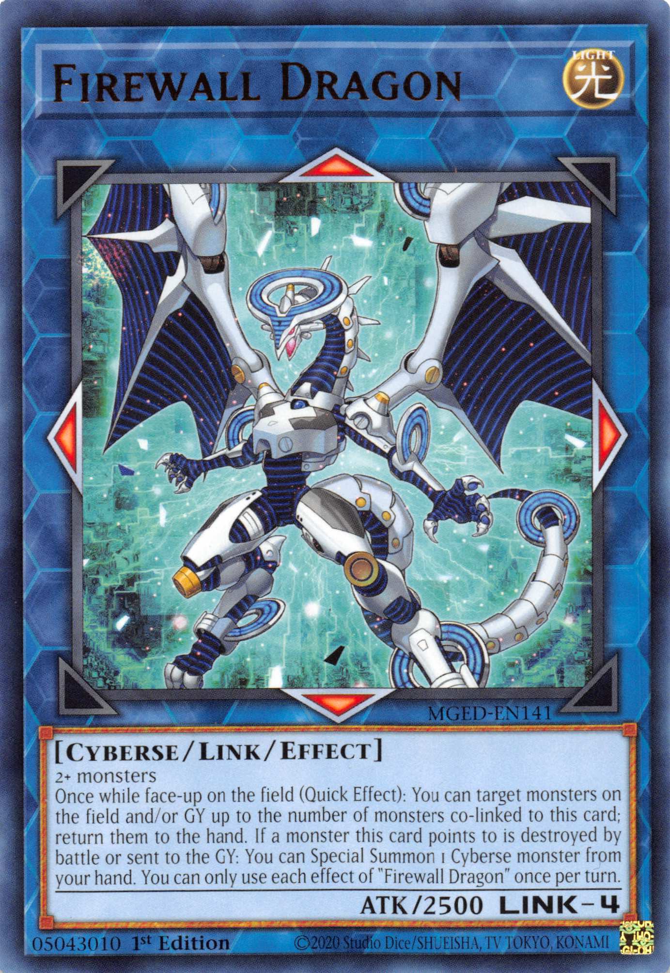 Firewall Dragon [MGED-EN141] Rare | Jomio and Rueliete's Cards and Comics
