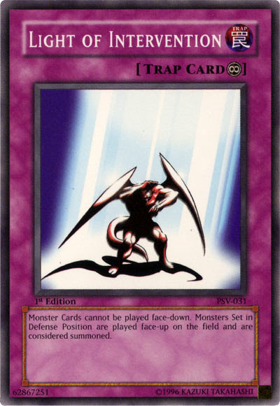 Light of Intervention [PSV-031] Common | Jomio and Rueliete's Cards and Comics
