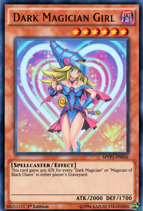 dark magician cards yugioh Girl Set #1 (Anime Art) - 8 set Trap Zone to the GY Yu-Gi-Oh Card - HAC1-EN002 -