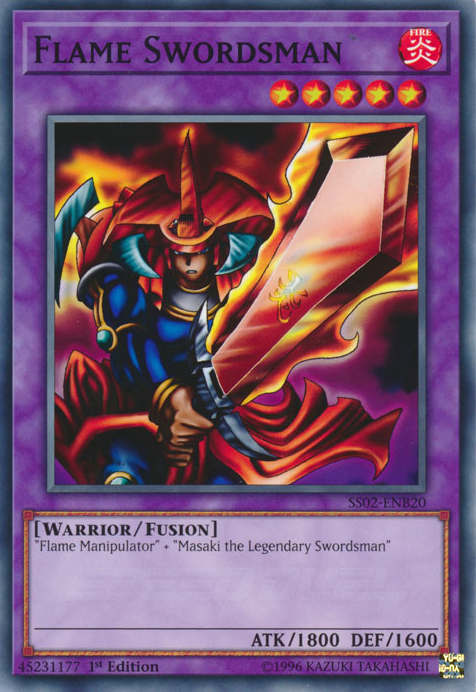 Flame Swordsman [SS02-ENB20] Common | Jomio and Rueliete's Cards and Comics