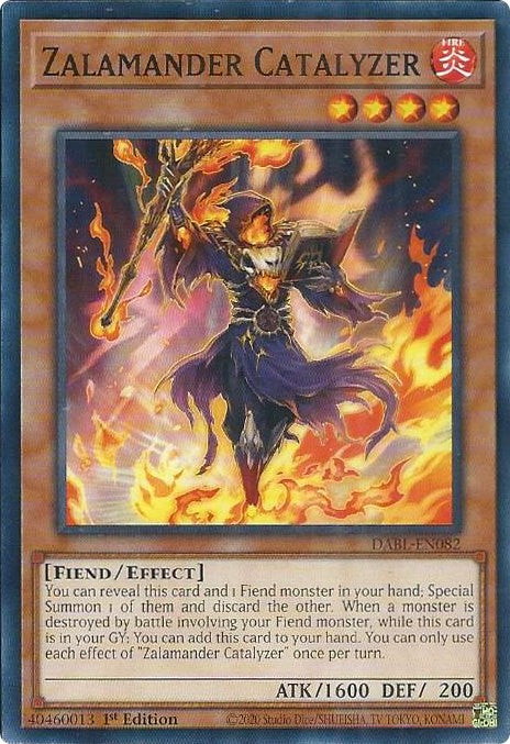 Zalamander Catalyzer [DABL-EN082] Common | Jomio and Rueliete's Cards and Comics
