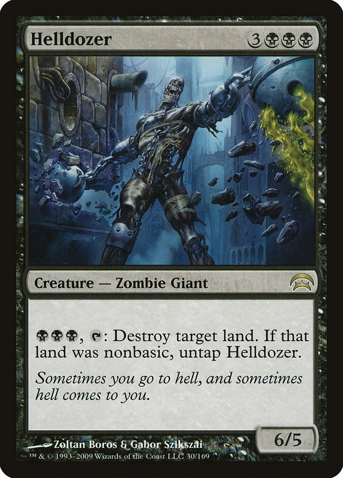 Helldozer [Planechase] | Jomio and Rueliete's Cards and Comics