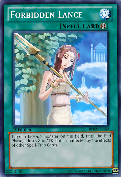 Forbidden Lance [BP02-EN162] Mosaic Rare | Jomio and Rueliete's Cards and Comics