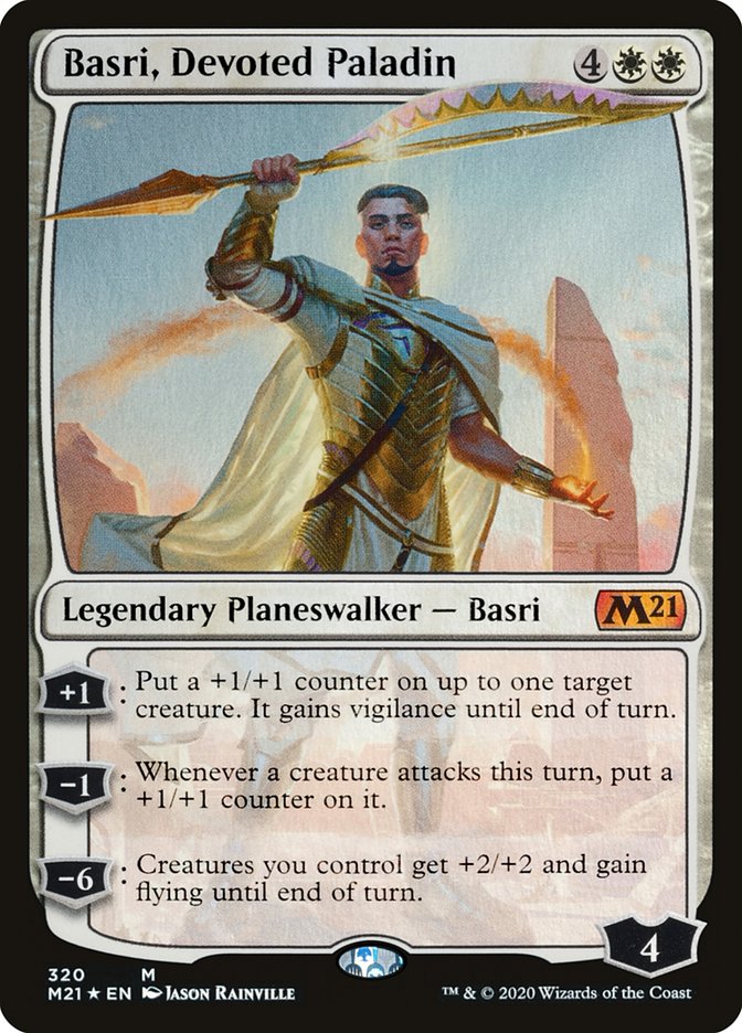Basri, Devoted Paladin [Core Set 2021] | Jomio and Rueliete's Cards and Comics
