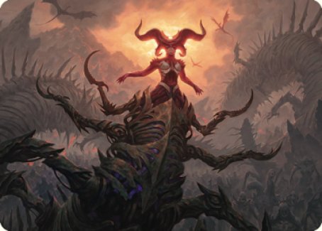 Sheoldred, the Apocalypse Art Card [Dominaria United Art Series] | Jomio and Rueliete's Cards and Comics