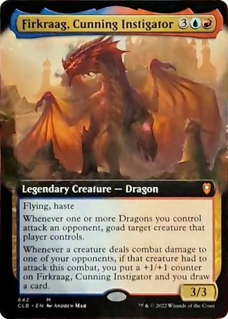 Firkraag, Cunning Instigator (Extended Art) [Commander Legends: Battle for Baldur's Gate] | Jomio and Rueliete's Cards and Comics