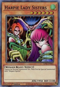 Harpie Lady Sisters (Purple) [LDS2-EN065] Ultra Rare | Jomio and Rueliete's Cards and Comics