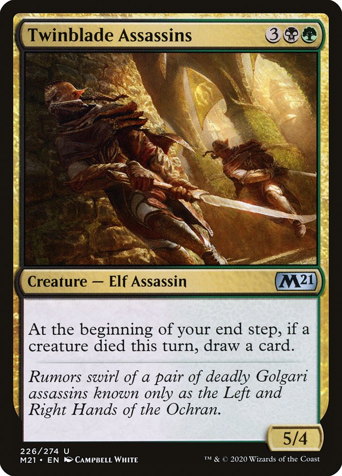 Twinblade Assassins [Core Set 2021] | Jomio and Rueliete's Cards and Comics