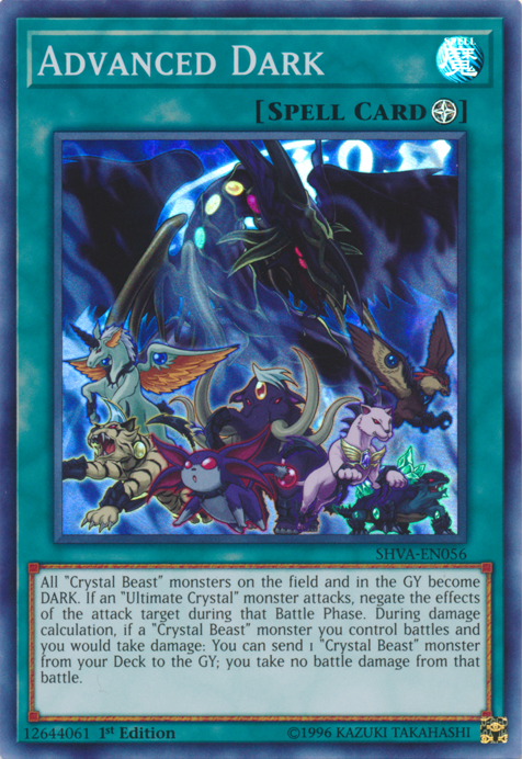 Advanced Dark [SHVA-EN056] Super Rare | Jomio and Rueliete's Cards and Comics