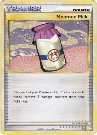 Moomoo Milk (1/30) [HeartGold & SoulSilver: Trainer Kit - Raichu] | Jomio and Rueliete's Cards and Comics