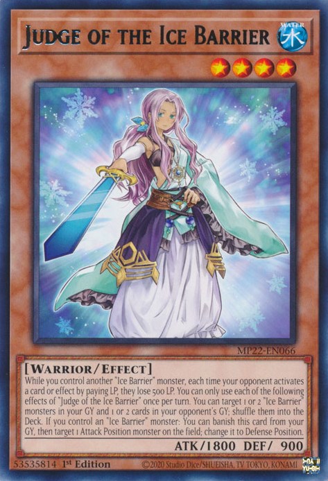 Judge of the Ice Barrier [MP22-EN066] Rare | Jomio and Rueliete's Cards and Comics