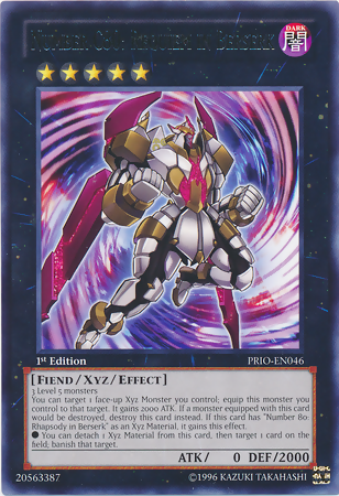 Number C80: Requiem in Berserk [PRIO-EN046] Rare | Jomio and Rueliete's Cards and Comics
