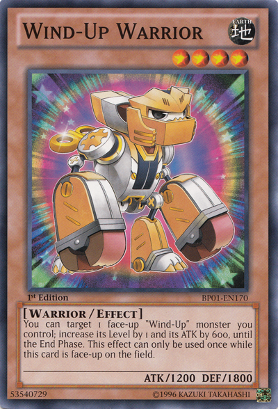 Wind-Up Warrior [BP01-EN170] Common | Jomio and Rueliete's Cards and Comics