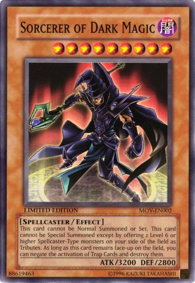 Sorcerer of Dark Magic [MOV-EN002] Common | Jomio and Rueliete's Cards and Comics