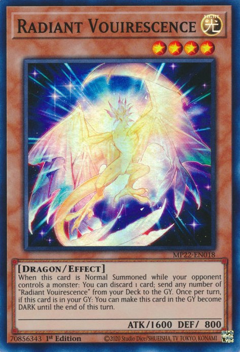 Radiant Vouirescence [MP22-EN018] Super Rare | Jomio and Rueliete's Cards and Comics