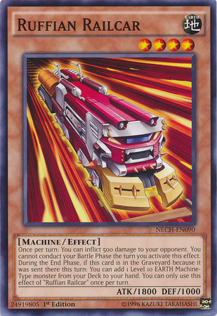 Ruffian Railcar [NECH-EN090] Common | Jomio and Rueliete's Cards and Comics