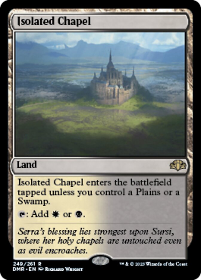 Isolated Chapel [Dominaria Remastered] | Jomio and Rueliete's Cards and Comics