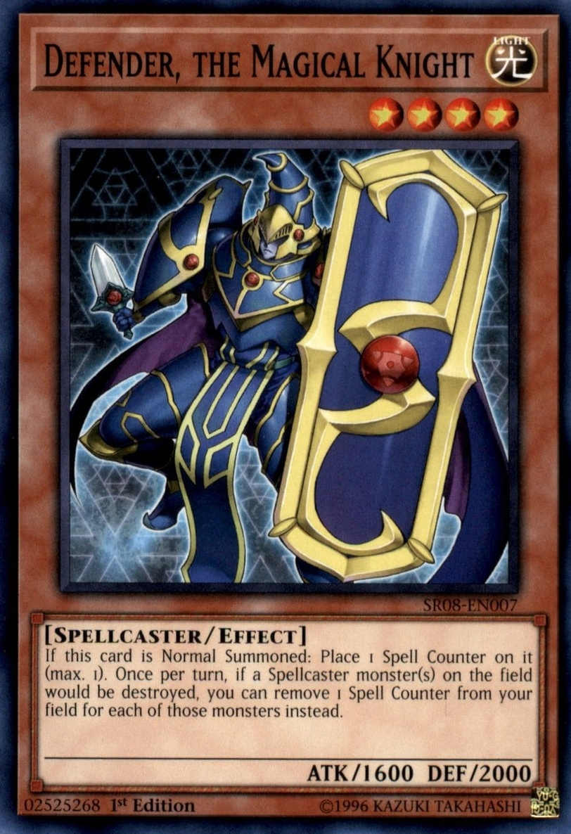 Defender, the Magical Knight [SR08-EN007] Common | Jomio and Rueliete's Cards and Comics