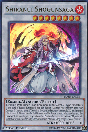 Shiranui Shogunsaga [BOSH-EN054] Ultra Rare | Jomio and Rueliete's Cards and Comics