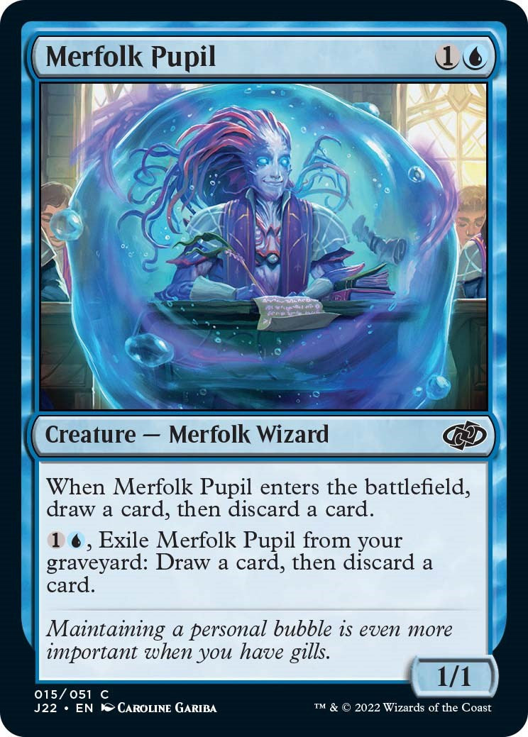 Merfolk Pupil [Jumpstart 2022] | Jomio and Rueliete's Cards and Comics