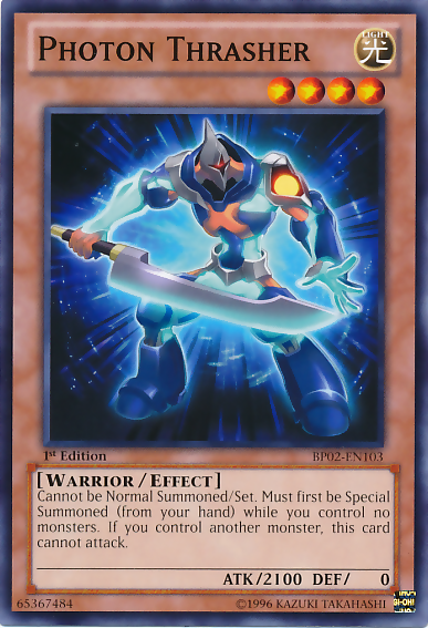 Photon Thrasher [BP02-EN103] Mosaic Rare | Jomio and Rueliete's Cards and Comics