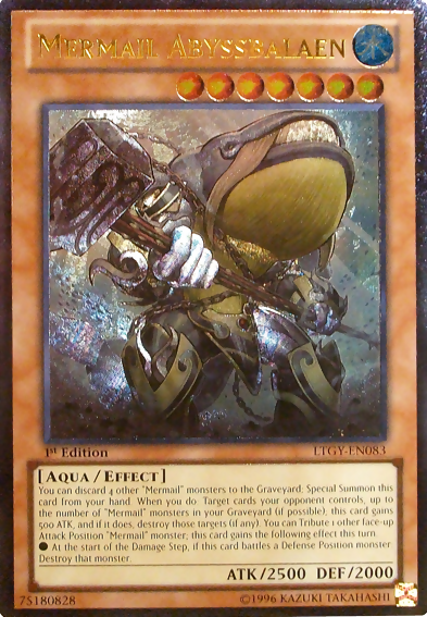 Mermail Abyssbalaen (UTR) [LTGY-EN083] Ultimate Rare | Jomio and Rueliete's Cards and Comics