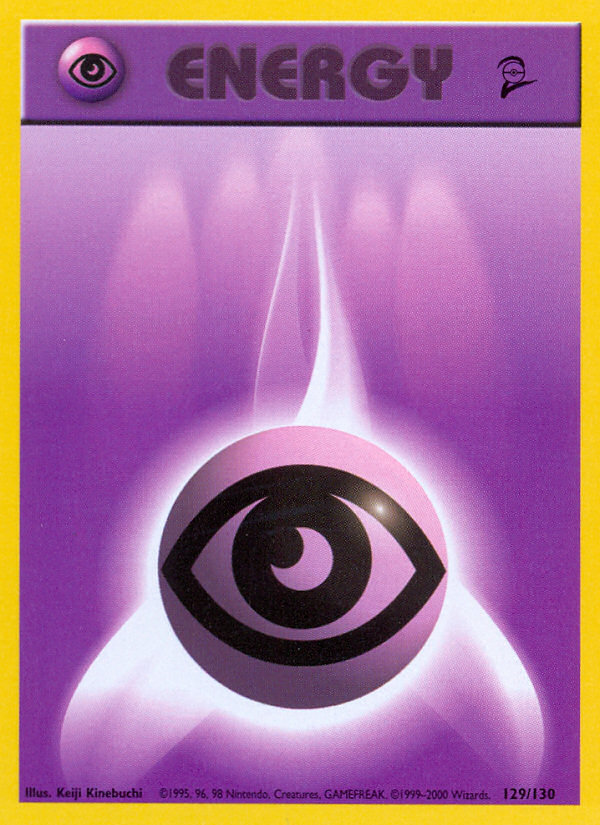 Psychic Energy (129/130) [Base Set 2] | Jomio and Rueliete's Cards and Comics