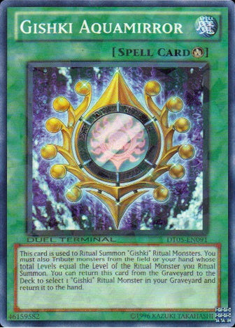 Gishki Aquamirror [DT05-EN091] Common | Jomio and Rueliete's Cards and Comics