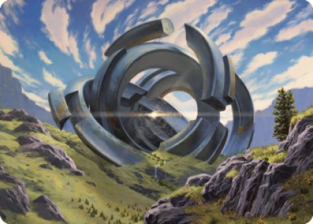 Thran Portal Art Card [Dominaria United Art Series] | Jomio and Rueliete's Cards and Comics