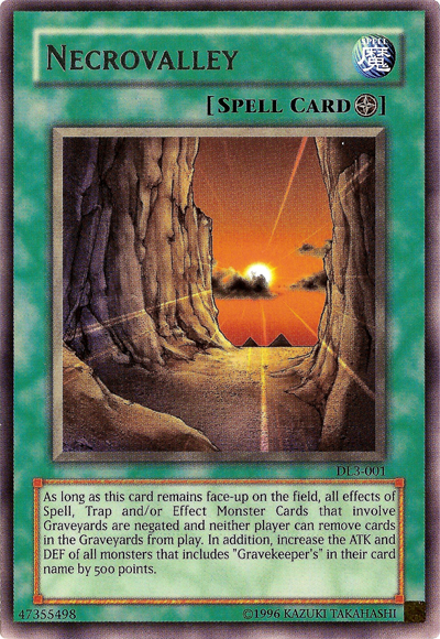 Necrovalley [DL3-001] Rare | Jomio and Rueliete's Cards and Comics