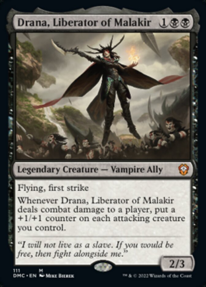 Drana, Liberator of Malakir [Dominaria United Commander] | Jomio and Rueliete's Cards and Comics