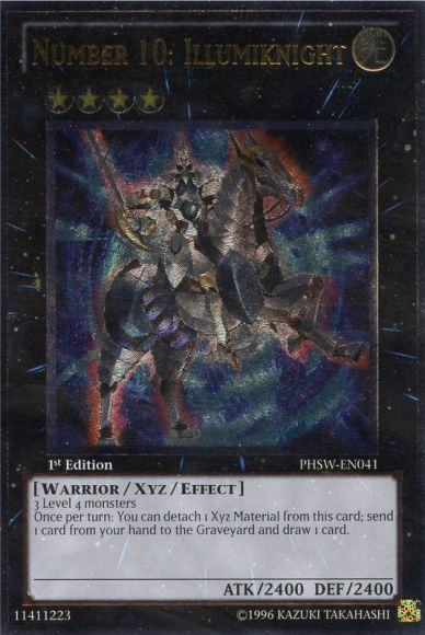 Number 10: Illumiknight (UTR) [PHSW-EN041] Ultimate Rare | Jomio and Rueliete's Cards and Comics
