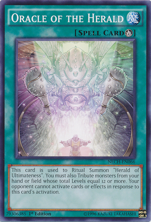 Oracle of the Herald [NECH-EN066] Common | Jomio and Rueliete's Cards and Comics