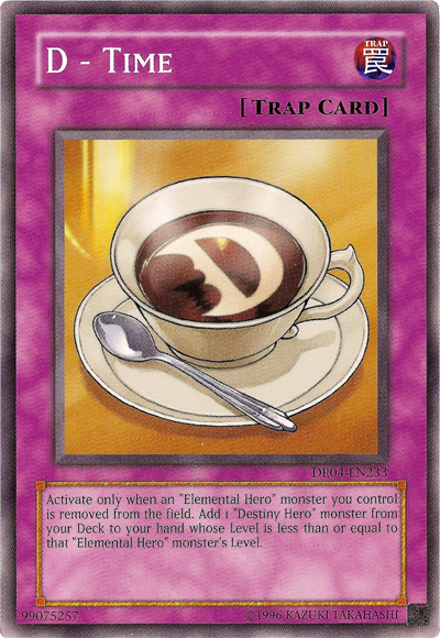 D - Time [DR04-EN233] Common | Jomio and Rueliete's Cards and Comics