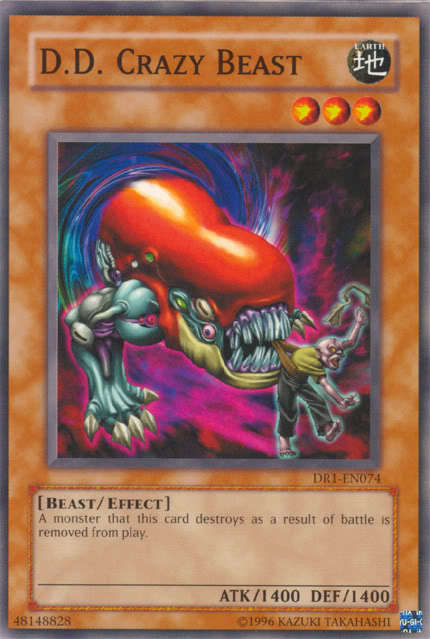 D.D. Crazy Beast [DR1-EN074] Common | Jomio and Rueliete's Cards and Comics