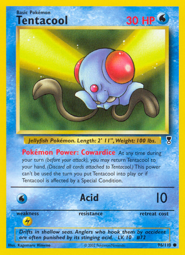 Tentacool (96/110) [Legendary Collection] | Jomio and Rueliete's Cards and Comics