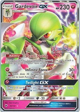 Gardevoir GX (93/147) (Infinite Force - Diego Cassiraga) [World Championships 2017] | Jomio and Rueliete's Cards and Comics