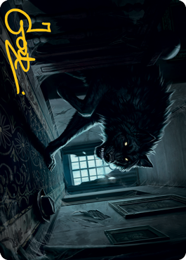 Primal Adversary Art Card (Gold-Stamped Signature) [Innistrad: Midnight Hunt Art Series] | Jomio and Rueliete's Cards and Comics