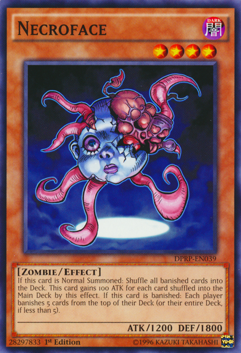 Necroface [DPRP-EN039] Common | Jomio and Rueliete's Cards and Comics