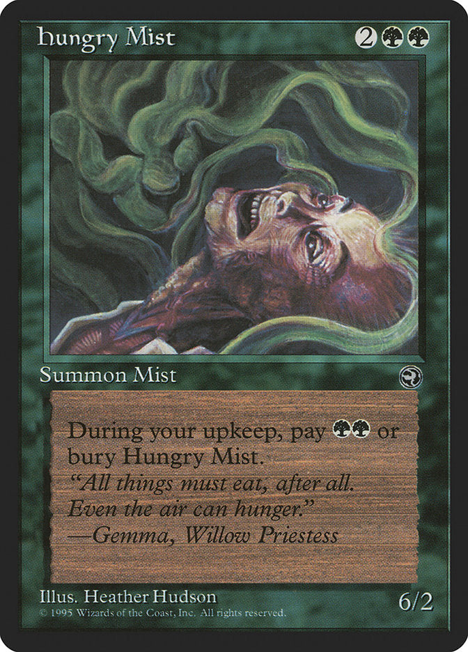 Hungry Mist (Gemma Flavor Text) [Homelands] | Jomio and Rueliete's Cards and Comics