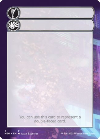 Helper Card (1/9) [Kamigawa: Neon Dynasty Tokens] | Jomio and Rueliete's Cards and Comics