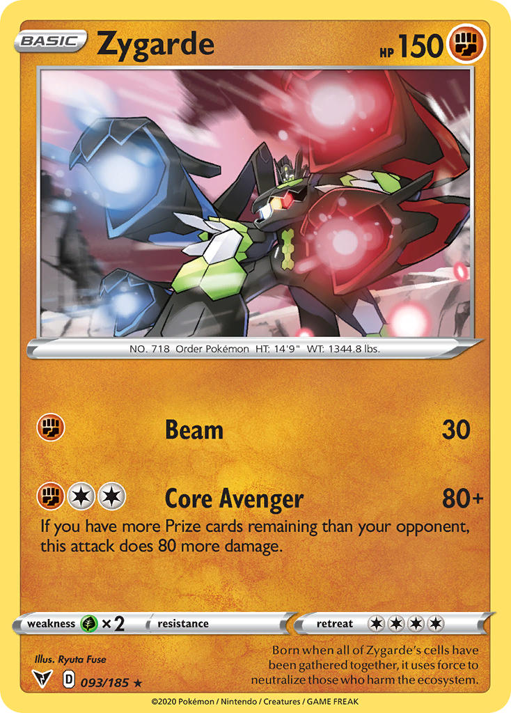 Zygarde (093/185) [Sword & Shield: Vivid Voltage] | Jomio and Rueliete's Cards and Comics
