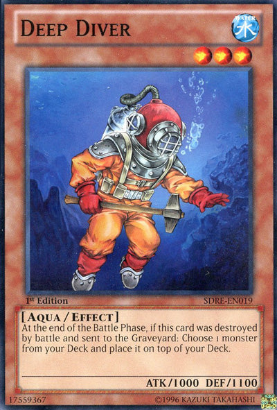 Deep Diver [SDRE-EN019] Common | Jomio and Rueliete's Cards and Comics