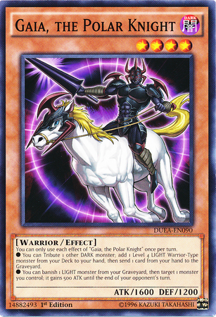 Gaia, the Polar Knight [DUEA-EN090] Common | Jomio and Rueliete's Cards and Comics