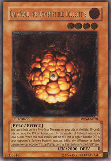Gaia Soul the Combustible Collective (UTR) [RDS-EN028] Ultimate Rare | Jomio and Rueliete's Cards and Comics