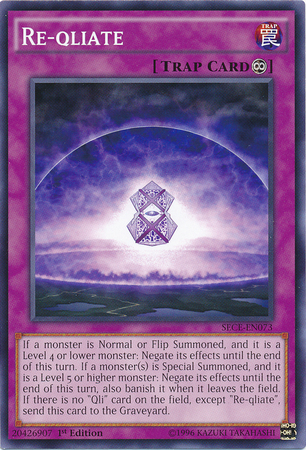 Re-qliate [SECE-EN073] Common | Jomio and Rueliete's Cards and Comics