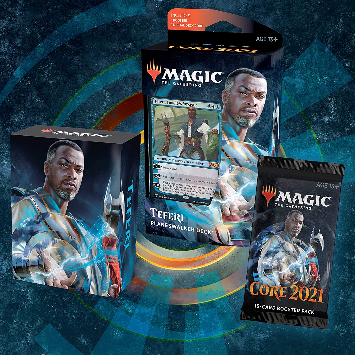 Core Set 2021 - Planeswalker Deck (Teferi) | Jomio and Rueliete's Cards and Comics